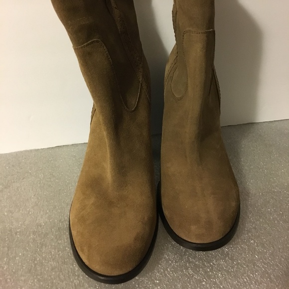 kate spade Shoes - [Kate Spade] Baise Brown Suede Ankle Boots Sz 10.5M